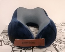Cuscino Da Viaggio Reggicollo.  Memory Foam. Wilford & Sons. Quality Accessories