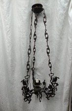 Lampadario liberty anni 50 - lampadario,