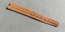 FERRARI PART OF STRAP ( ONE PIECE ) MM 14 - 12 IN BROWN LEATHER NEWOLDSTOCK