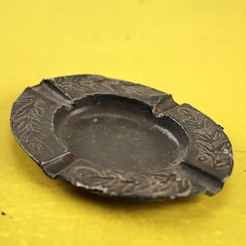 Posacenere metallo antico - metallo,
