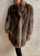 Pelliccia Di Volpe Argentata