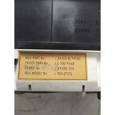 Quadro strumenti contachilometri Suzuki Alto 5P 1.1 B 46 KW 2002-06 34100-7GA