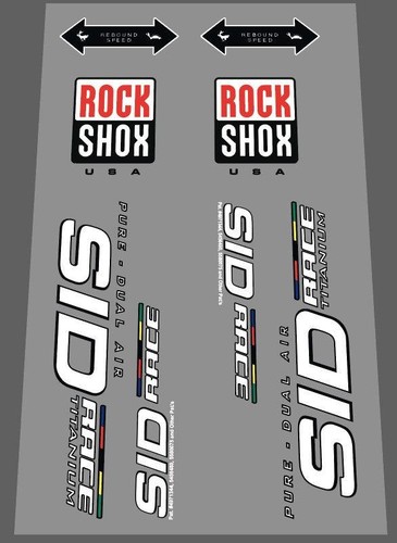 Rock shox sid race - shox, titanium