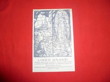 Lindo Grassi Vetrate artistiche cotte fuoco legate Piombo Milano Pubblicitaria