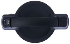 MANIGLIA ESTERNA POSTERIORE SCORREVOLE SINISTRA Fiat DOBLO 05> NERA +FORO CHIAVE