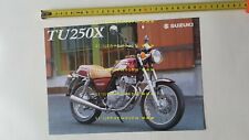 Suzuki TU 250 X 1997 depliant ITALIANO originale moto brochure