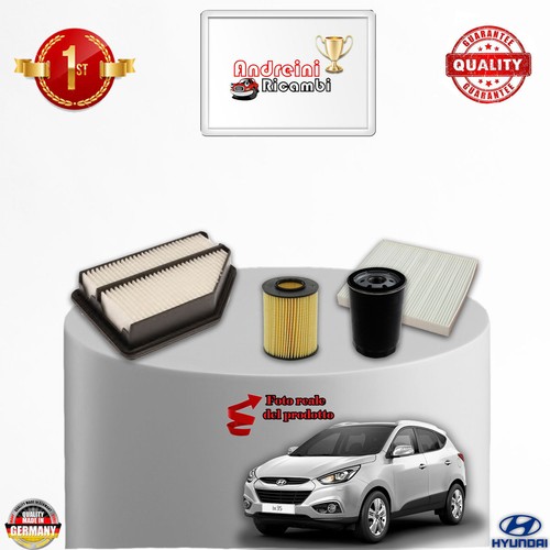 Kit tagliando filtri hyundai - kit,