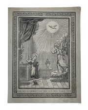 ANNUNCIAZIONE - INCISIONE