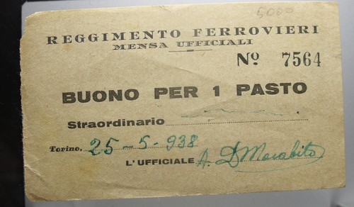 Buono pasto reggimento - buono,