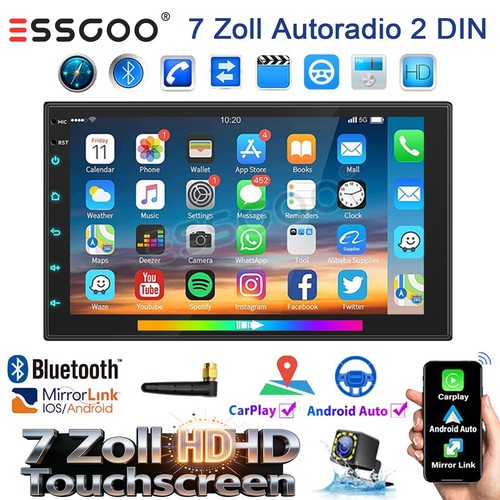 Autoradio pollici bluetooth - 7,