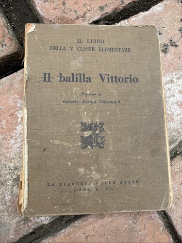 Balilla vittorio il libro - balilla,