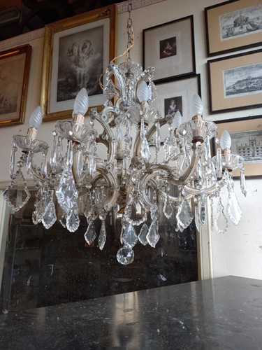 Antico grande lampadario - grande,