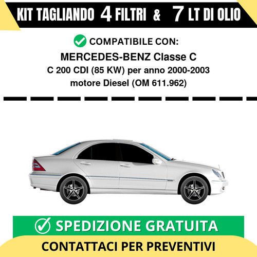 Tagliando per mercedes benz - tagliando,