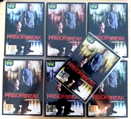 Prison break stagione uno - break,