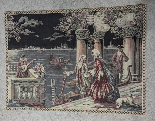 Arazzo vittoriano vintage