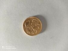 Moneta Sterlina Inglese D'Oro Originale 1907 Nuova