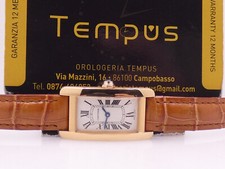 OROLOGIO DA DONNA CARTIER TANK AMERICAINE LADY 2503 ORO ROSA 18KT ANNI '90