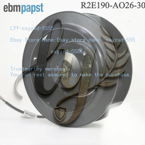 Ebmpapst r2e190 ao26 - ebmpapst, r2e190-ao26-30