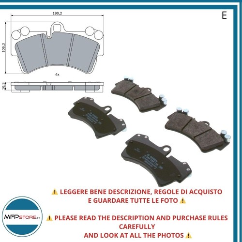 Pastiglie freni auto bosch - pastiglie,