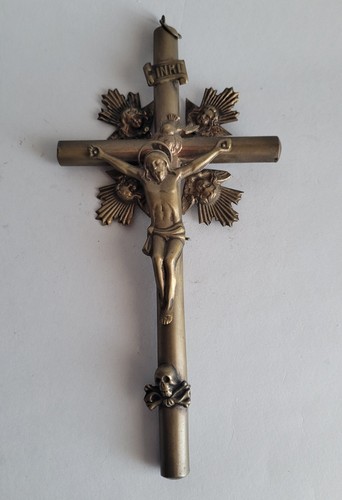 Crocifisso vittoriano xix - crocifisso,