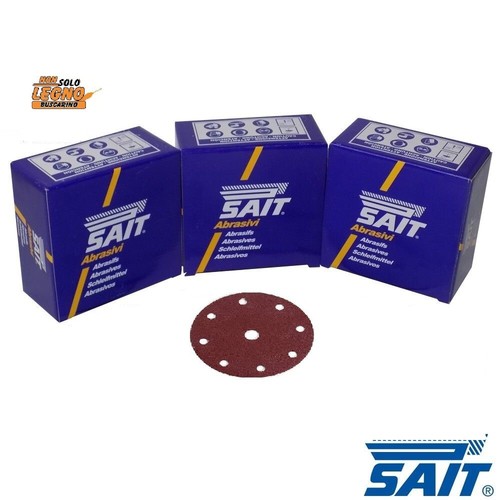 Dischi abrasivi sait velcrati - dischi,