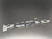 FIAT PUNTO 51734001 H. 25MM LOGO SIGLA EMBLEMA FREGIO STEMMA SCRITTA BADGE TARGA
