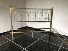 Letto ottone king size vintage