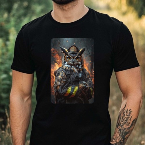 Shirt uomo gufo - t-shirt,