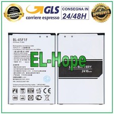 BATTERIA BL-45F1F PER LG K9 LM-X210EM LMX210EM 2410 mAh PILA BATTERY