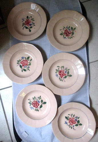 Lot assiettes creuses - lot,
