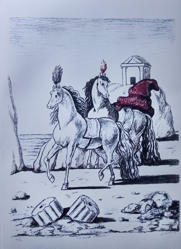 Giorgio chirico litografia - giorgio, de
