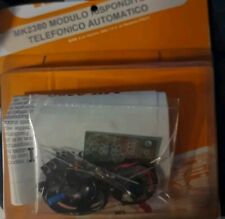 KIT GPE MK2380 MODULO RISPONDITORE TELEFONICO AUTO NO NUOVA ELETTRONICA