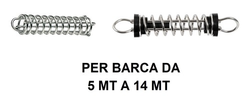 Molla ormeggio silenziata - molla, per