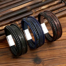Bracciale uomo cuoio - bracciale, in