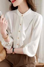 Camicia Maglia Blusa Donna