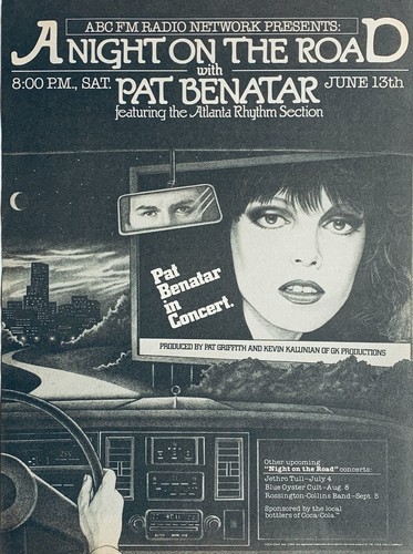Pat benatar vintage 1981 - benatar,