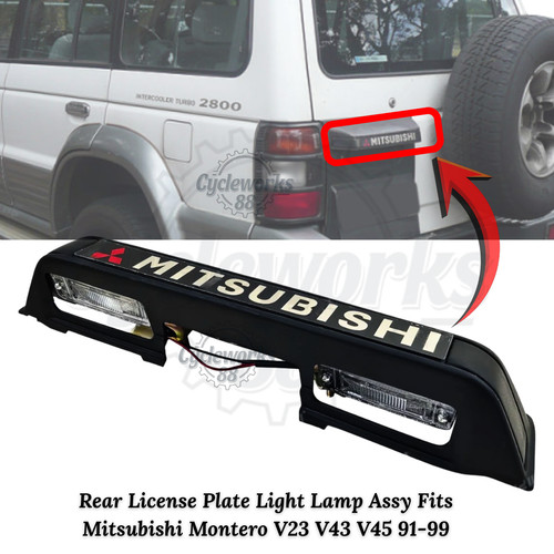 Fanale luce targa - , posteriore
