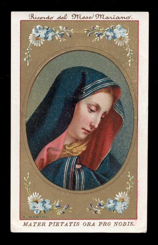 Antico santino cromo - antico, card