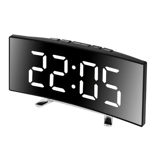 Orologio digitale led bianco - orologio,