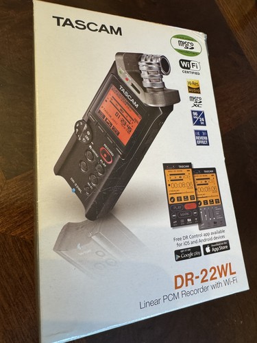 Tascam 22wl pratico - tascam, dr-22wl