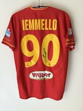 MAGLIA MATCH WORN PREPARATA  CATANZARO 2023/24 IEMMELLO VINTAGE FIRMATA  CALCIO