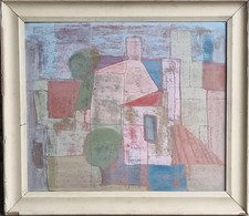 Paesaggio astratto  anni '50