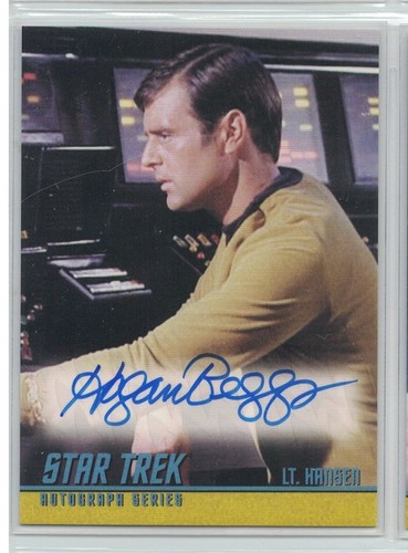 Scheda autografa star - scheda, trek