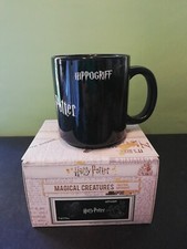HARRY POTTER TAZZA NERA MAGICAL CREATURES MUG CUPS BLACK HOT ESSELUNGA
