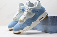 Nuovo Jordan 4 Retro Denim "Worn Blue" Uomo IB6716-100
