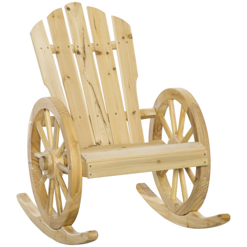 Sedia dondolo adirondack - sedia,