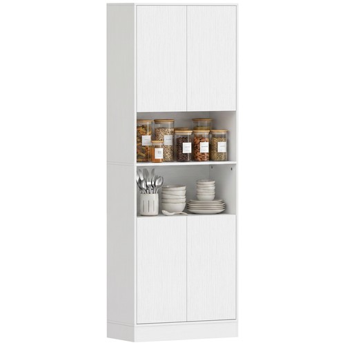 Homcom credenza dispensa con - credenza, 2