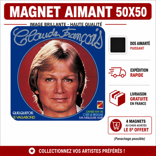 Magnet claude francois - magnet,