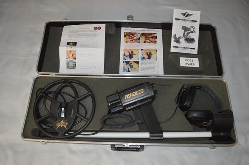 Fisher metal detector cz - fisher, cz-21