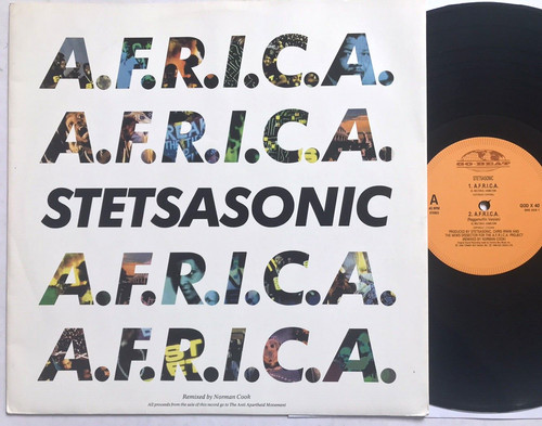 Stetsasonic africa vinyl - stetsasonic, 12"